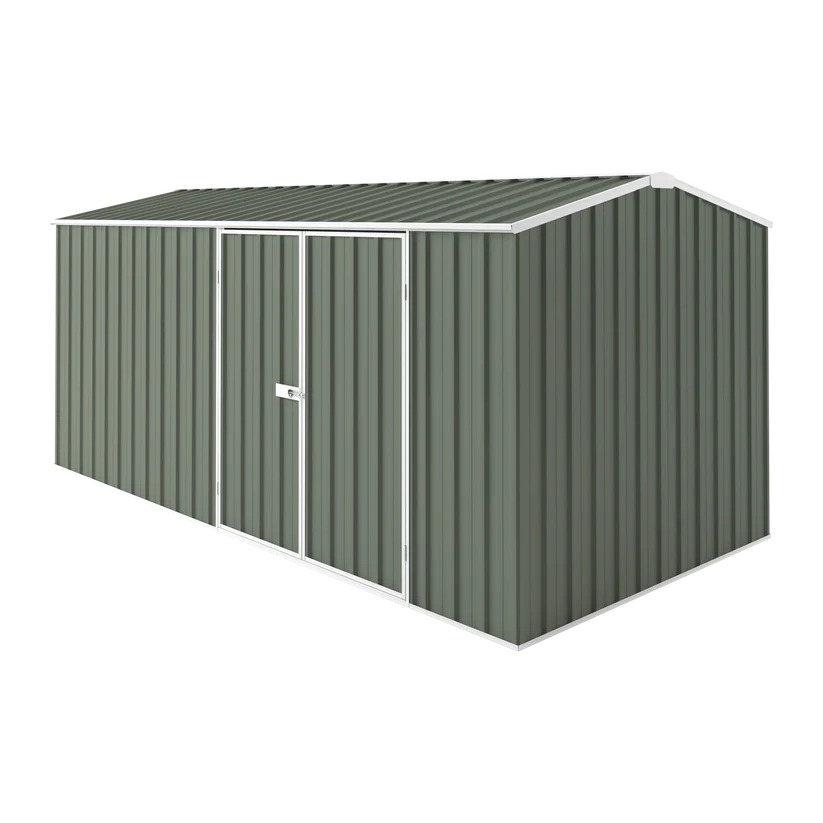Workshop 4.5x2.25x1.8-2.05 with extra height option  gable Roof Double hinged doors *Colour supplied, delivery and installation usually installed in 7 DAYS
