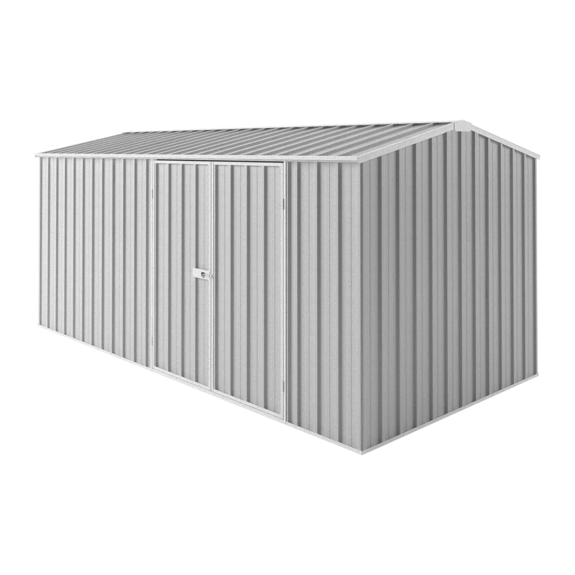 Workshop 4.5x2.25x1.8-2.05 with extra height option  gable Roof Double hinged doors *Colour supplied, delivery and installation usually installed in 7 DAYS