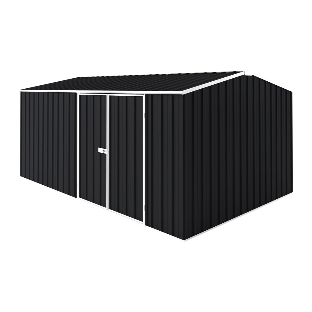 Workshop 4.5x3.0x1.8-2.1 with extra height option  gable Roof Double hinged doors *Colour supplied, delivery and installation usually installed in 7 DAYS (Copy)