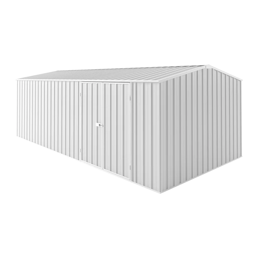 Workshop 6.0x3.0x1.8-2.1 with extra height option  gable Roof Double hinged doors *Colour supplied, delivery and installation usually installed in 7 DAYS (Copy) (Copy)