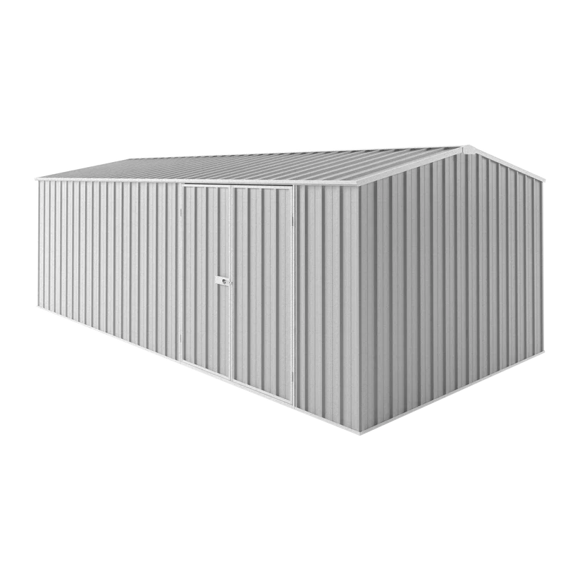 Workshop 6.0x3.0x1.8-2.1 with extra height option  gable Roof Double hinged doors *Colour supplied, delivery and installation usually installed in 7 DAYS (Copy) (Copy)