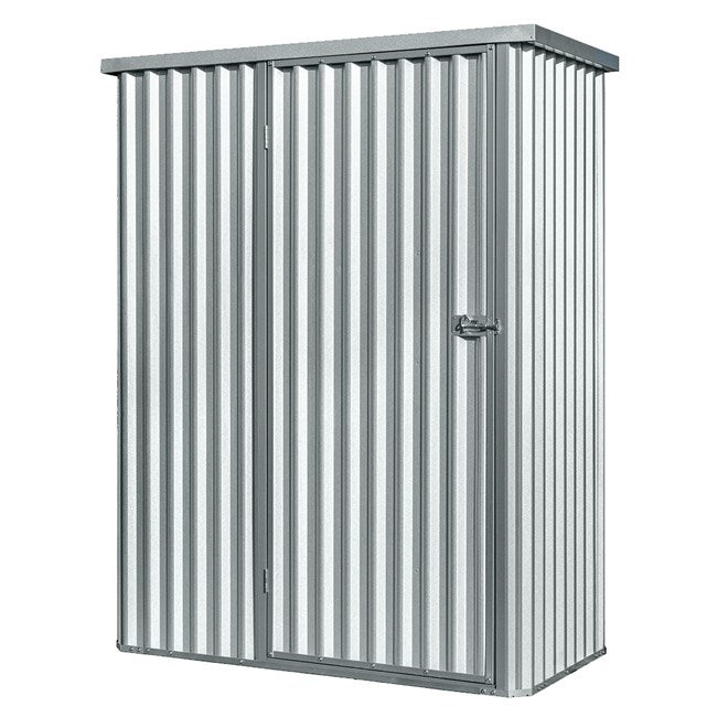 Gardenshed 1.5x0.76x1.90 slight gable Zinc supplied, delivery and installation usually installed in 7 DAYS