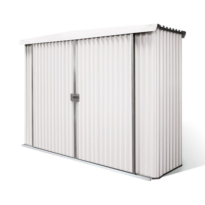Gardenshed 2.91x0.85x1.90 slight gable *Colour supplied, delivery and installation usually installed in 7 DAYS