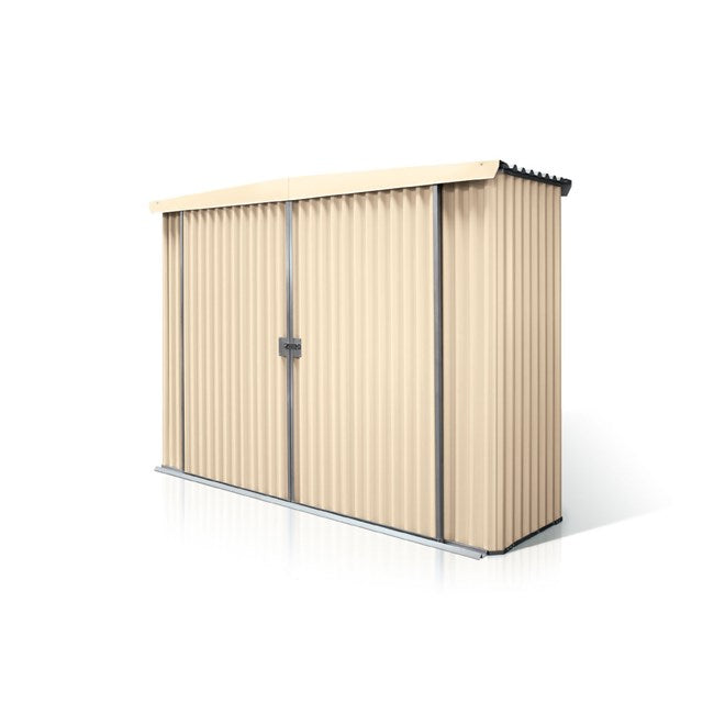 Gardenshed 2.91x0.85x1.90 slight gable *Colour supplied, delivery and installation usually installed in 7 DAYS