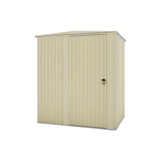 Gardenshed 1.86m x 1.47m x 1.8m-1.95m Hinged door Gable Roof supplied , Delivery and installation Colours