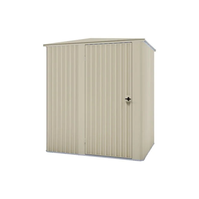 Gardenshed 1.86m x 1.47m x 1.8m-1.95m Hinged door Gable Roof supplied , Delivery and installation Colours